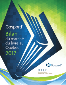 Bilan Gaspard 2017